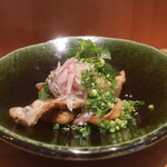 こころや - 太刀魚唐揚げ 薬味おろしポン酢