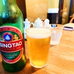 吉祥 - キンキンに冷やされたコップでの提供が嬉しい。