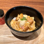 京町堀 なかむら - 〆のカツ丼