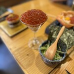 スシエビス 恵比寿本店 - いくらカクテル