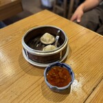 スシエビス - 海老酢で食べる小籠包