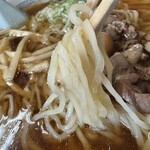 一茶庵 支店 - もつラーメン700円