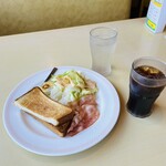 ジョイフル - 料理写真:ベーコンモーニング　３２８円（税込）