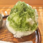 赤福茶屋 - 緑のシロップが涼しげ♪