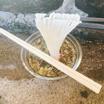 あみだが滝荘 流しそうめん - 