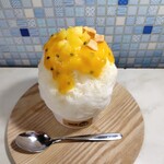 マルモ食堂 - トロピカルカルピスミルクかき氷