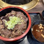 黑家 本店 - 炭焼き牛タン重2080円