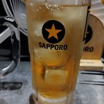 じんべえ - 黒梅酒のソーダ割