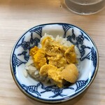松寿司 - ウニ　今日の一番