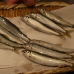 てんぷら 深町 - 琵琶湖の鮎