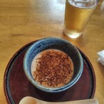 手打そば賀登利庵 - やっぱりそばプリン