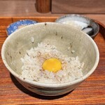 薪鳥新神戸 - そぼろご飯(2杯目)