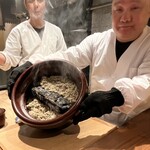 薪鳥新神戸 - そぼろご飯