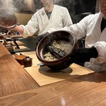 薪鳥新神戸 - そぼろご飯