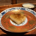 薪鳥新神戸 - 薪焼き冬瓜～山椒醤油～