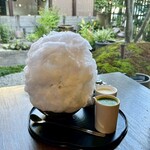 大蔵餅 常滑本店 - シロップかける前はこんなに盛り盛り