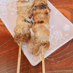 酒場 蒼 - ももにんにく串