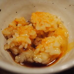 鳥扇 - クリームチーズも混ぜてリゾット風