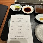 京町堀 なかむら - 本日の銘柄豚、リブロースは追加でセレ豚