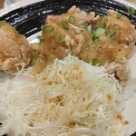 築地食堂 源ちゃん - 若鶏からあげ 鬼おろし塩だれがけ定食 980円
