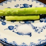 白金高輪ぶち - 富良野のアスパラ
