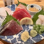 四十八漁場 府中店 - お刺身盛り合わせ