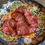焼肉 武者震い - 三大名物‼︎ 国産牛特上ハラミ (タレ)