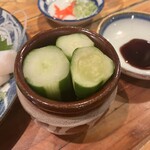 四十八漁場 - ツボキュウリはサッパリとお口直しに