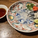 白金高輪ぶち - ふぐ刺し