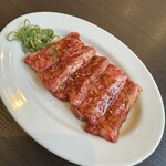 焼肉 武者震い - 三大名物‼︎ 黒毛和牛A5カルビ(タレ)