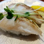 番やのすし - のどぐろ（あぶり・塩レモン）