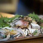 九州酒場 縁  - 九州名物 ゴマサバ・接写