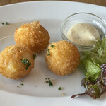 ベルギーパビリオン - エビのクロケット