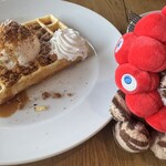 ベルギーパビリオン - とらとベルギーワッフル