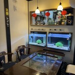 きんぎょcafe 柳楽屋・陽だまり - 店内