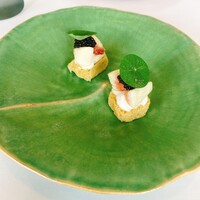 MAISON LAFITE - 無花果、キャビア、気泡のスナック