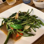 シミラン - 空芯菜の炒め物