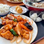 龍華 - 酢豚定食 1,300円