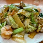 龍華 - 五目あんかけ焼きそば 950円