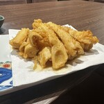 厳選酒場 新風 - にが竹の天ぷら￥600円 美味し！