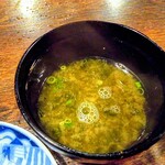 酒場それがし - 味噌汁