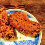 酒場それがし - 挽き肉は濃い味つけ