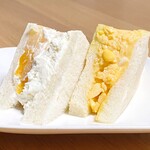 サンドウィッチ　ルマン - フルーツ＆エッグサンド