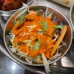 インド料理 ラソイ - ドレッシング珍しい！