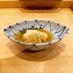 銀座 鮨 しょう介 - 【湯葉の毛蟹餡かけ】