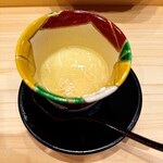 銀座 鮨 しょう介 - 【帆立の茶碗蒸し】