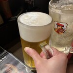 彩葉 - 社長と乾杯〜❤️
