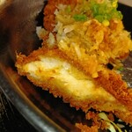 とり鉄 - チキンカツの断面