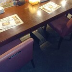 とり鉄 - 店内 カウンター席