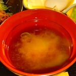 とり鉄 - 味噌汁